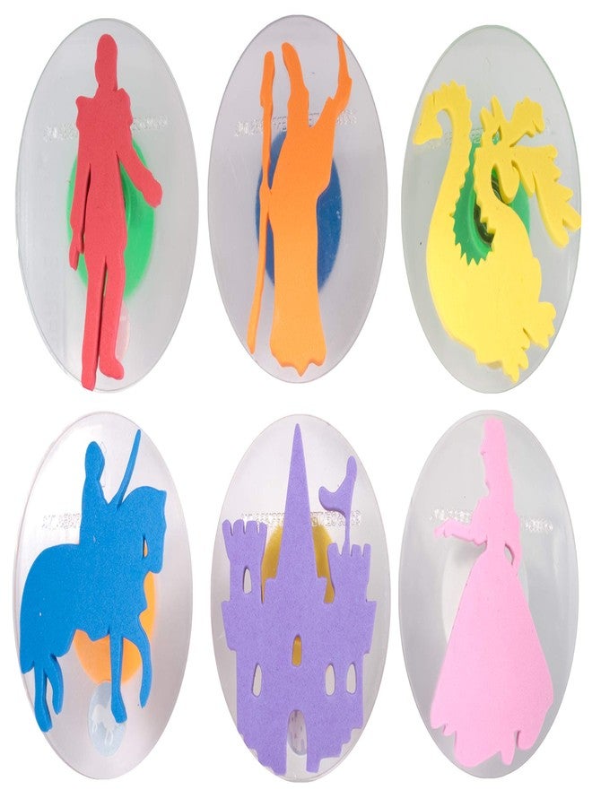 READY 2 LEARN Giant Stampers - Fantasy Characters - Set of 6 - Easy to Hold Foam Stamps for Kids - Arts and Crafts Stamps for Displays, Posters, Signs and DIY Projects - Image 1